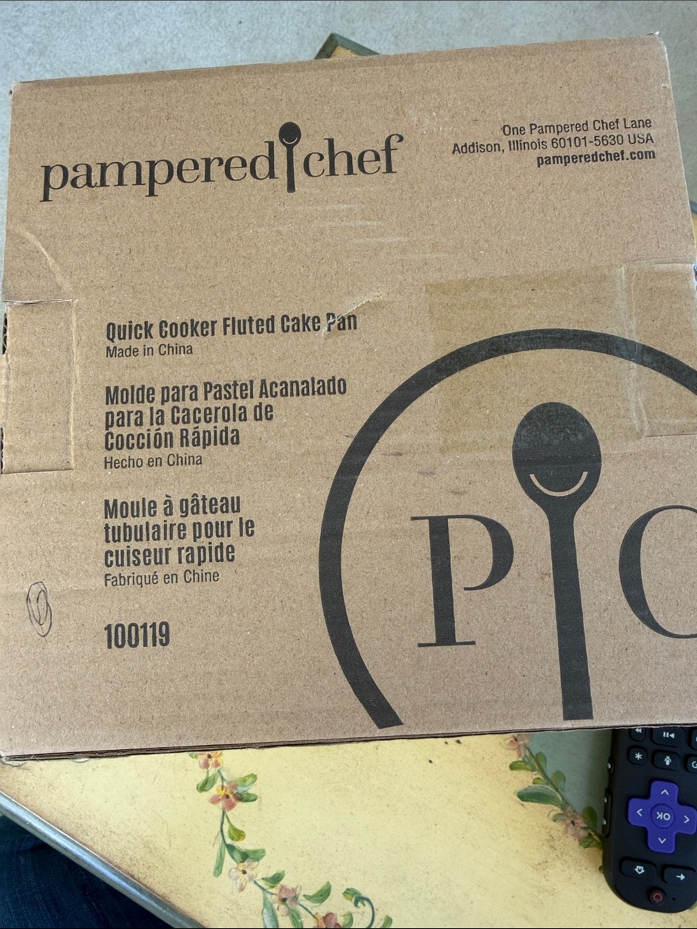Pampered Chef quick cooker flutes cake pan 100119 NIB